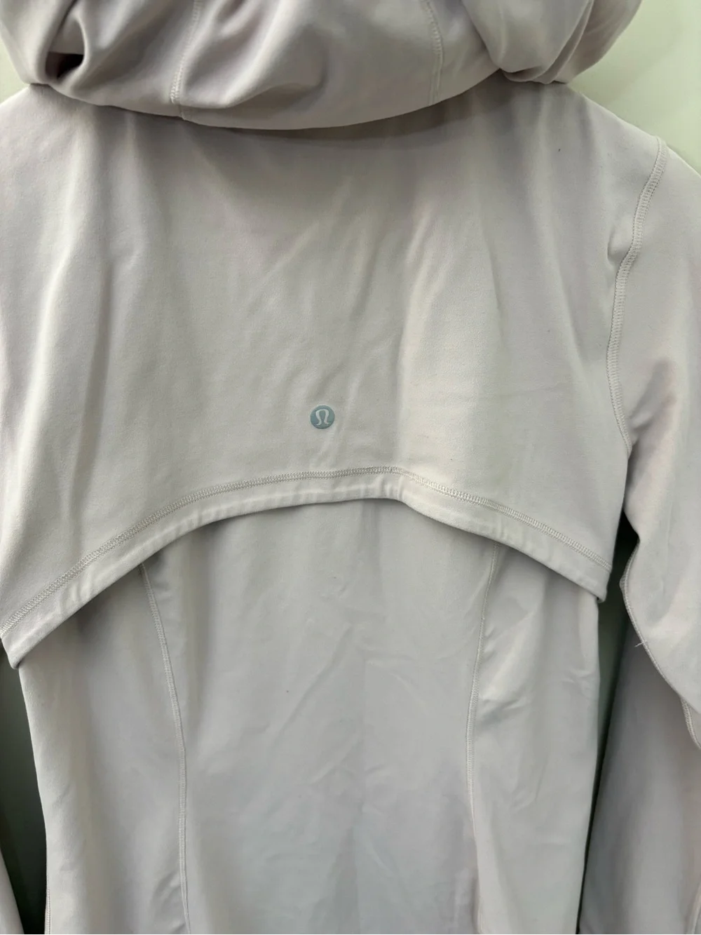 Lululemon Hooded Define Jacket Full Zip Pale Pink Size 10 See Description